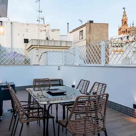 דירה Duplex De Lujo Junto A La Catedral Terraza Privada Con Vistas A La Giralda