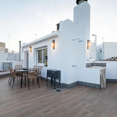 Duplex De Lujo Junto A La Catedral Terraza Privada Con Vistas A La Giralda סביליה