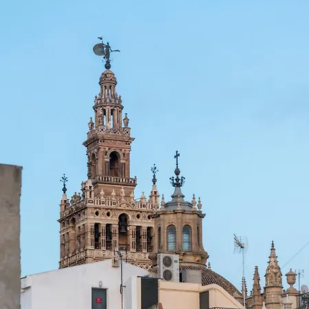 Duplex De Lujo Junto A La Catedral Terraza Privada Con Vistas A La Giralda * סביליה